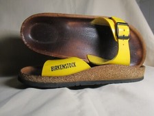 Birkenstock yellow single for sale  UK