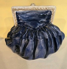 Vintage blue handbag for sale  Norwalk