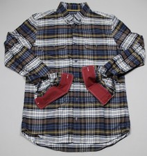Camisa masculina Armani Exchange xadrez azul média manga longa slim fit AX comprar usado  Enviando para Brazil