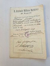 Tessera arsenale militare usato Tessera arsenale militare usato  Genova