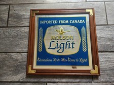 Molson light framed for sale  Spring Hill