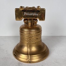 Antigo Edição Limitada 1976 Philadelphia Blended Whisky Liberty Bell Decanter 22K comprar usado  Enviando para Brazil