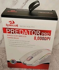 Mouse para jogos M612 PRO RGB 8000 DPI mouse gamer óptico com/sem fio com 9..., usado comprar usado  Enviando para Brazil