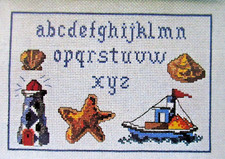 Stickvorlage abc mustertuch gebraucht kaufen  Wuppertal