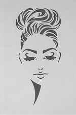 Schablone wände airbrush gebraucht kaufen  Schwaigern