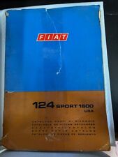 Fiat 124 sport for sale  Brewster