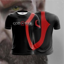 Camiseta God Of War Kratos Sony Playstation estampada em 3D comprar usado  Enviando para Brazil
