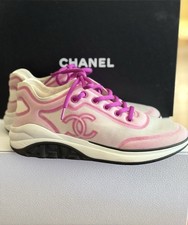 Tênis Chanel Feminino Top Baixo 19P Malha de Lycra Branca Logotipo CC Renda 39 comprar usado  Enviando para Brazil