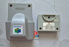 Pacote oficial Rumble Pak Nintendo 64 N64 + cartão de memória A  comprar usado  Enviando para Brazil