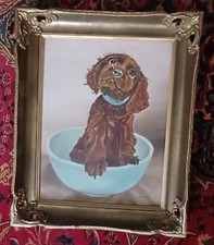 Vtg cocker spaniel for sale  Los Angeles