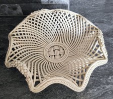 Vintage capodimonte woven for sale  BRADFORD