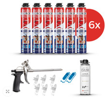 Polynor 6x750ml poliuretano usato  Spedire a Italy