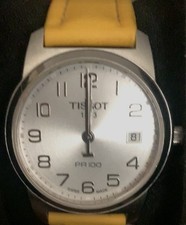Relógio de quartzo masculino Tissot PR 100 mostrador prata T1504101603100 comprar usado  Enviando para Brazil