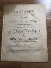 Henry bénigne fantaisie d'occasion  Bordeaux-