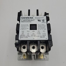 Contactor de 3 polos Carrier (Siemens) HN53CD024 24VAC bobina 50/60Hz 40FLA segunda mano  Embacar hacia Mexico