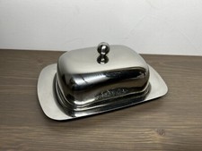 Butterdose edelstahl 4x12 gebraucht kaufen  Pohlheim