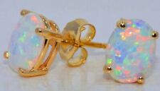 Opal oval stud for sale  Flushing