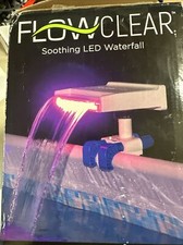 Piscina acima do solo Bestway 7 cores LED cachoeira relaxante (caixa aberta), usado comprar usado  Enviando para Brazil
