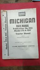 Michigan parts manual for sale  BECCLES