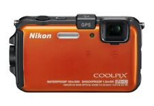 Câmera Digital Nikon COOLPIX 16 MP AW100OR Laranja Sol comprar usado  Enviando para Brazil