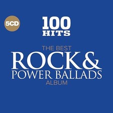 100 Hits: The Best Rock & Power Ballads Album - Various Artists CD SQVG The Fast comprar usado  Enviando para Brazil