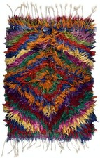 4x6 colorful handmade for sale  USA