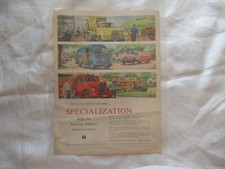 1958 International Harvester caminhões ônibus escolar metrô van revista anúncio impresso  comprar usado  Enviando para Brazil
