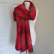 Jenvey scarf red for sale  WOODBRIDGE