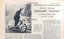 Mercury pippin 98cc for sale  SIDCUP