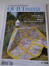 Quilt mania numéro d'occasion  Quimper
