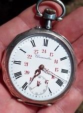 Montre gousset chronomètre d'occasion  Le Luc