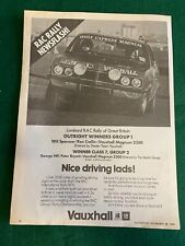 Lombard rac rally for sale  BRISTOL