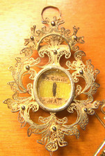 relíquias lindo relicário em prata e filigrana de SÃO FRANCISCO DE ASSISI comprar usado relíquias lindo relicário em prata e filigrana de SÃO FRANCISCO DE ASSISI comprar usado  Enviando para Brazil