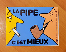 Ancien autocollant pipe d'occasion  Lyon II