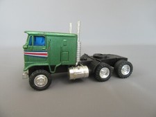 C273 Shinsei Freightliner Coe Truck processado a frio EUA 3 eixos 1980 verde 1:50 comprar usado  Enviando para Brazil