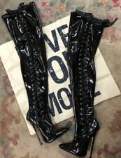 Black patent thigh for sale  Portland