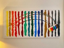 Original painting ferrari d'occasion  Expédié en Belgium