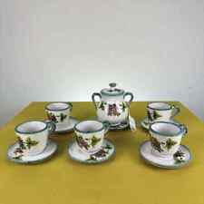Servizio caffe terracotta usato  Ferrara