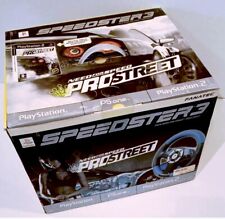 Pack Need For Speed ProStreet avec Volant Speedster 3 Fanatec Sony PlayStation 2, usado comprar usado  Enviando para Brazil