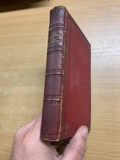 Seltene 1872 Lord Macaulay " Biographies CM Rotes Leder Antik Buch (P4) comprar usado  Enviando para Brazil