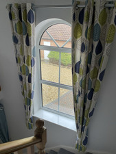 Maison curtains blue for sale  HESSLE