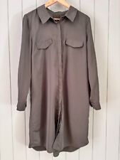Vestido camisa feminino BASQUE tamanho 14 manga longa botão para cima casual escritório colarinho de cetim comprar usado  Enviando para Brazil