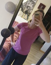 Shirt rose fushia d'occasion  Bas-en-Basset