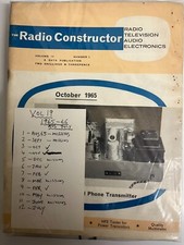 Radio constructor volume for sale  HUNTINGDON