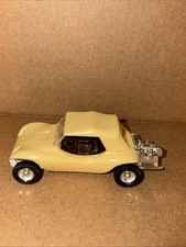 Usado, Vintage 1960s Dune Buggy Modelo Mini Lindy The Lindberg Line Carro de Brinquedo Amarelo Pálido comprar usado  Enviando para Brazil