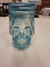 Blue glass skull for sale  Southlake
