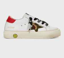 Tênis Golden Goose Kid Girl Boy May Camuflagem Ripstop Star branco tamanho 32, usado comprar usado  Enviando para Brazil