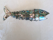 Vintage articulated fish for sale  Saint Clair