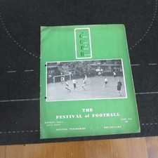 Festival de Futebol 4 de junho de 1949 em Earls Court, usado comprar usado  Enviando para Brazil