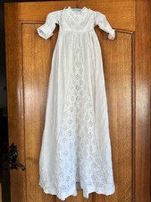 Antique christening gown for sale  BUNTINGFORD
